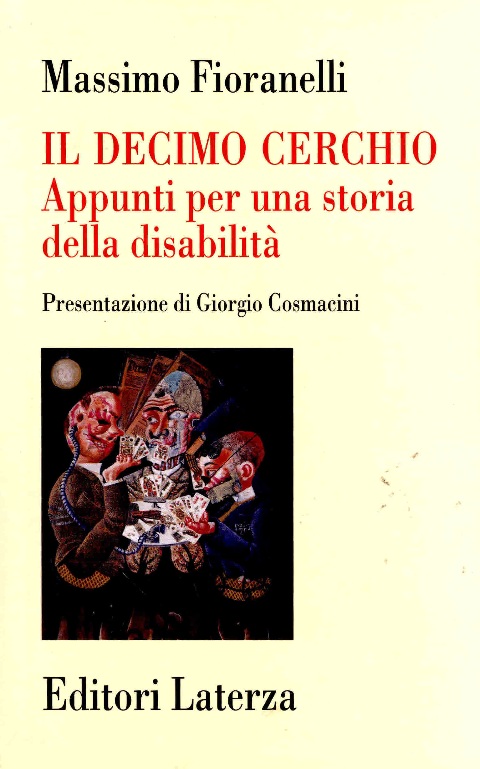 Copertina di Il decimo cerchio. Appunti per una storia della disabilità